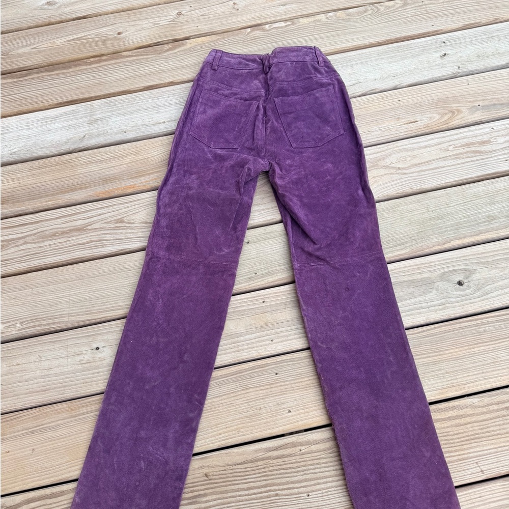 Vintage 100% leather Pants - Picture 8 of 12